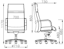 XW-F11人体工学座椅详情