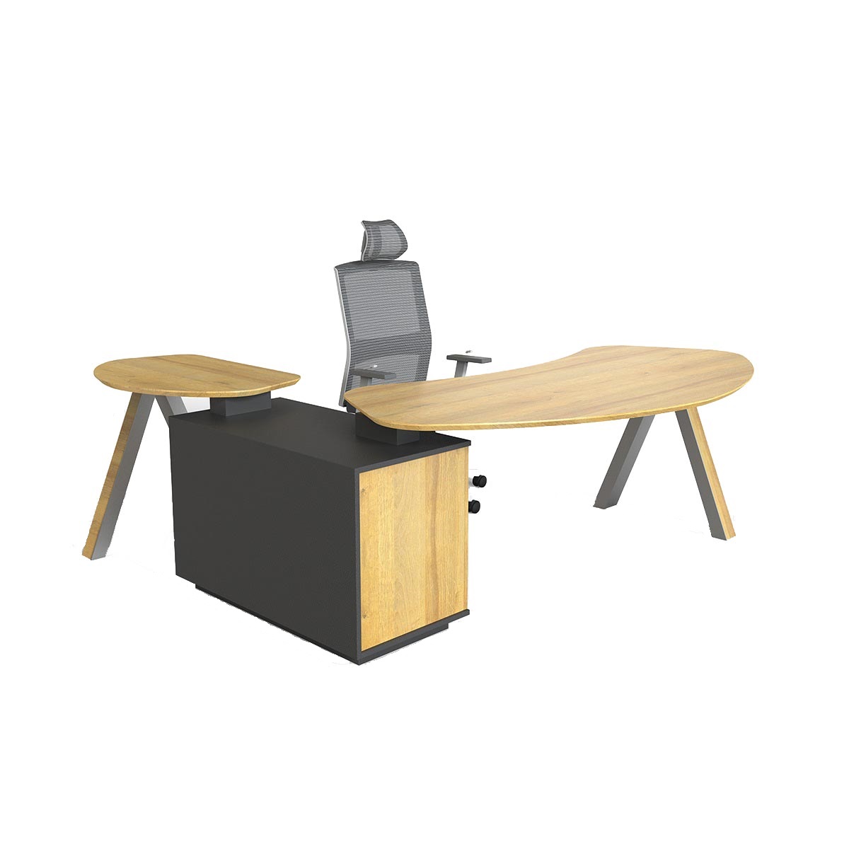Viva2.2米实木办公桌 - 如何装饰自己的办公桌？